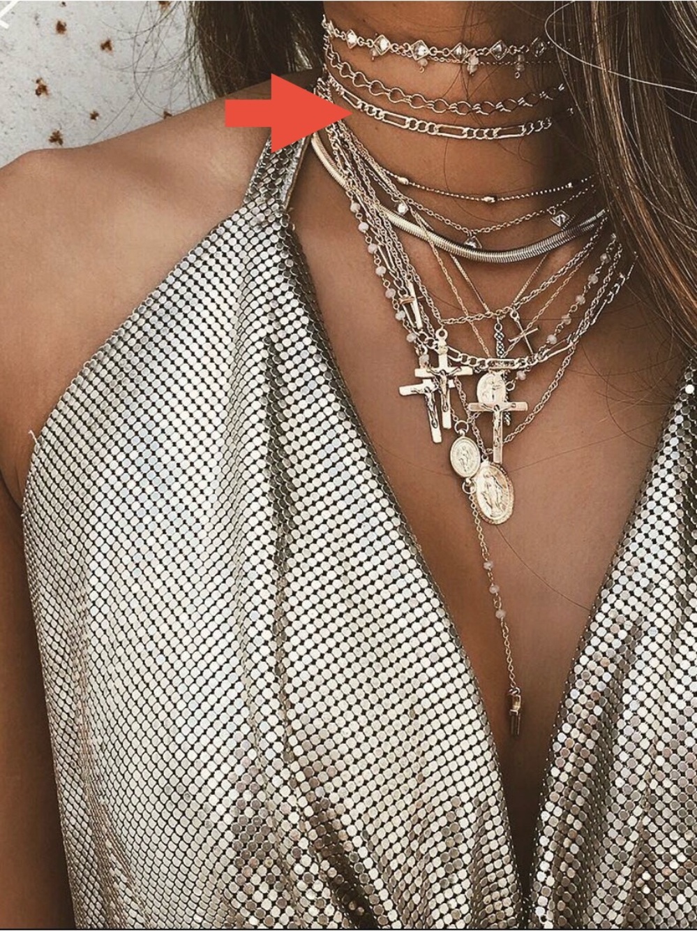 CHILD OF WILD Gold Figaro Choker